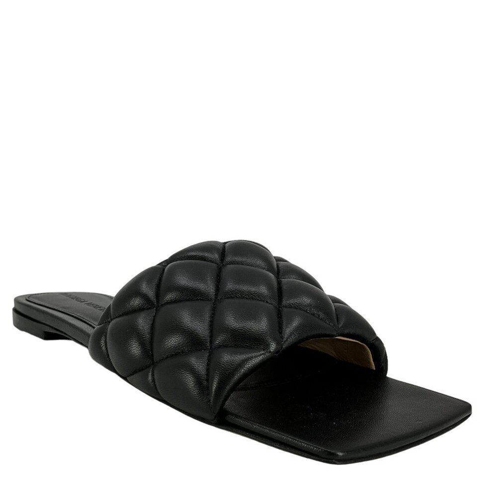 Bottega Veneta Intrecciato Woven Leather Flat Sandals Size 6.5